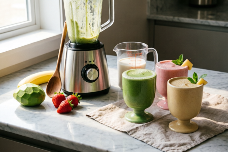 How to Prepare Quick & Nutritious Breakfast Smoothies