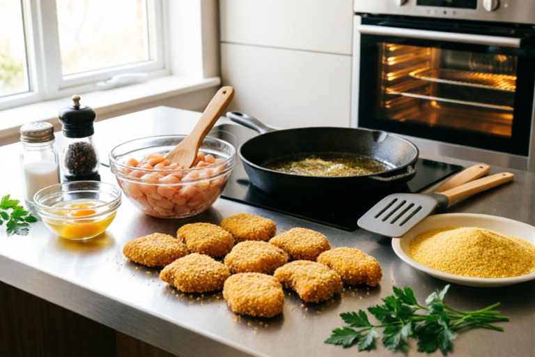 How to Make Crispy Homemade Chicken Nuggets