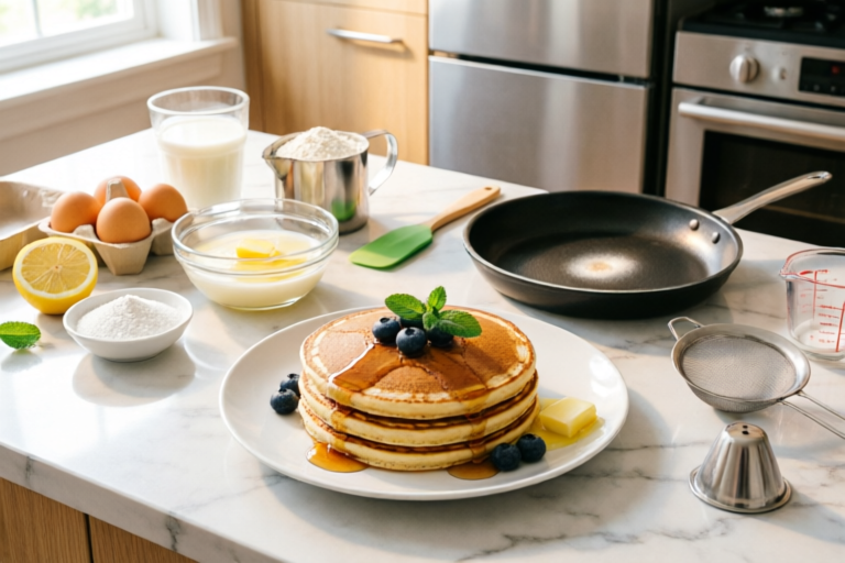 How to Make Fluffy Pancakes in 5 Easy Steps