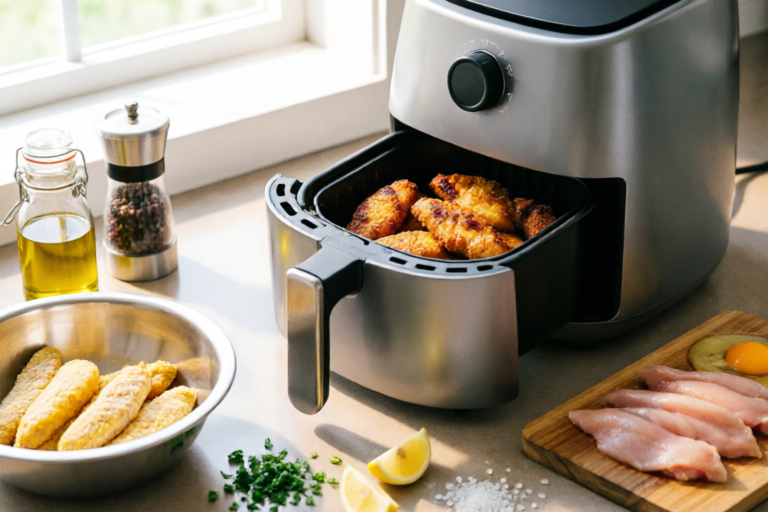 How to Make Crispy Air Fryer Chicken Tenders