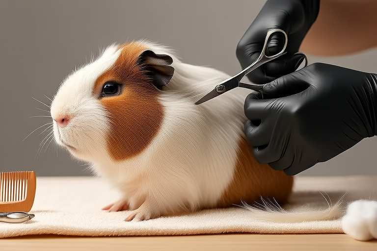 Guinea Pig Grooming Basics: A Step-by-Step Guide for First-Time Owners