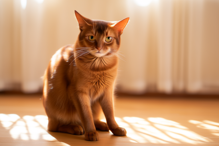 How the Unique Coat of an Abyssinian Cat Can Warm Your Heart