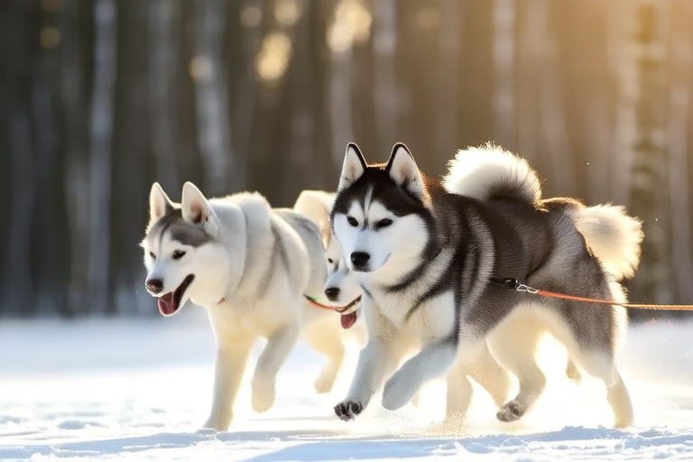 Chasing Dreams: Adventures with Siberian Huskies in Every Season