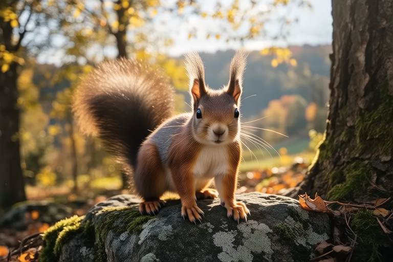 From City Streets to Country Woods: Where Squirrels Thrive Best