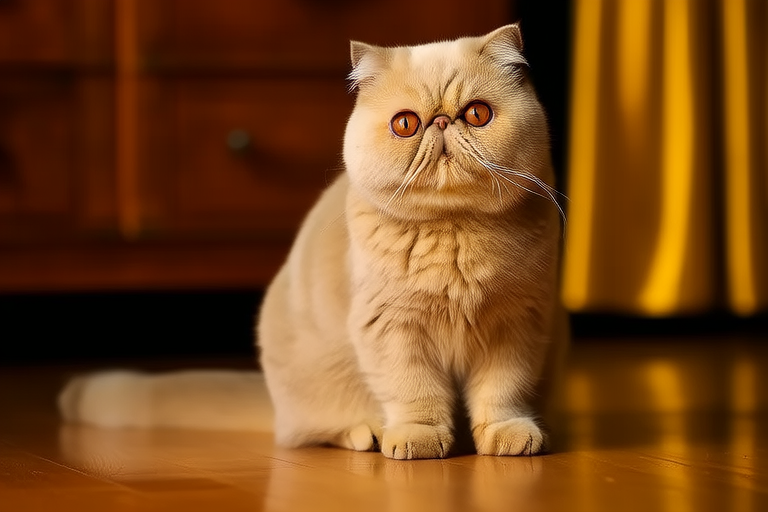 The Golden Touch: Discover the Charm of British Shorthair Cats with a Glow