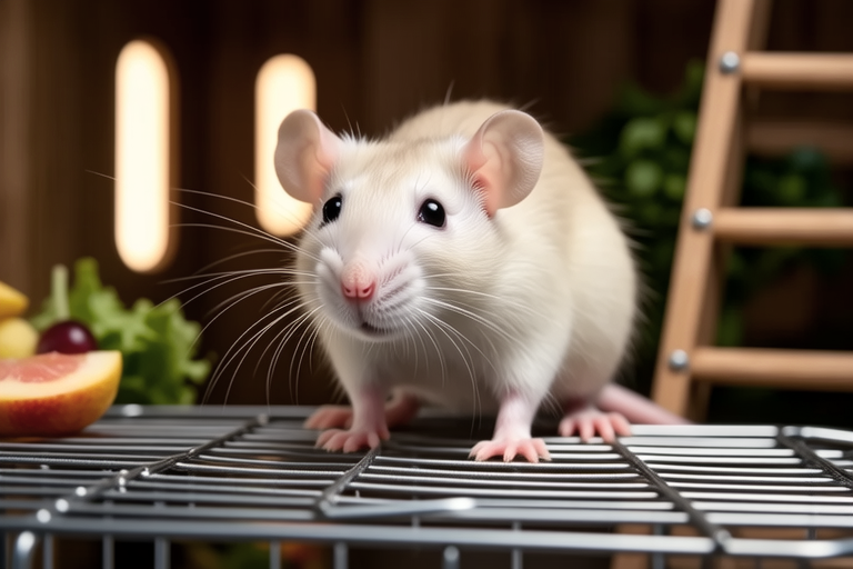 From Cage Life to Playtime: A Day in the Life of a Fancy Rat