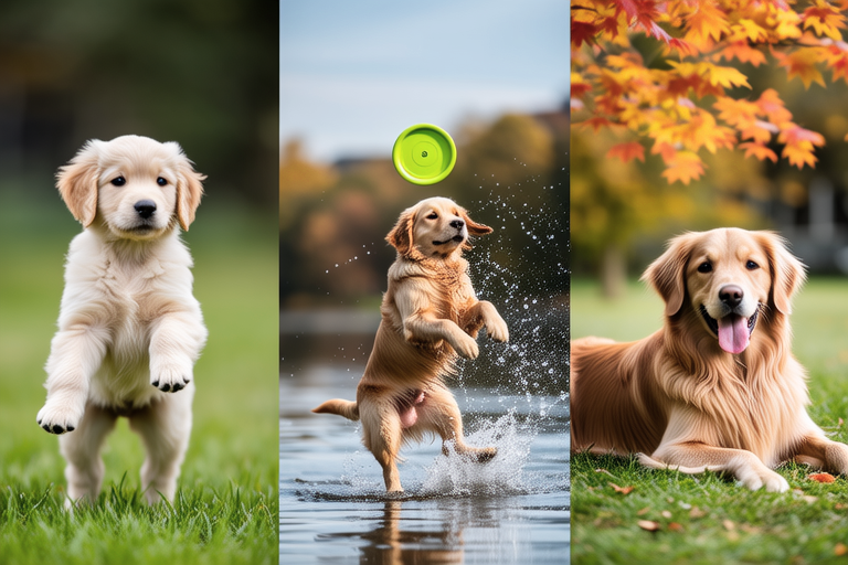 From Puppy to Pal: A Journey with a Golden Retriever