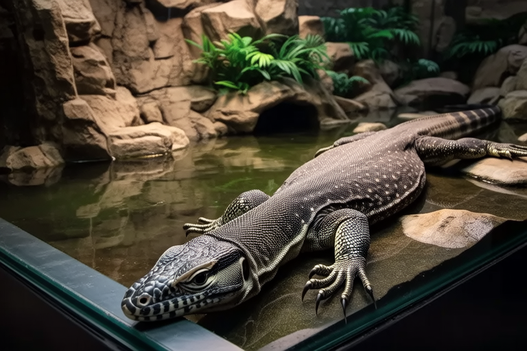How to Set Up the Perfect Habitat for Your Water Monitor